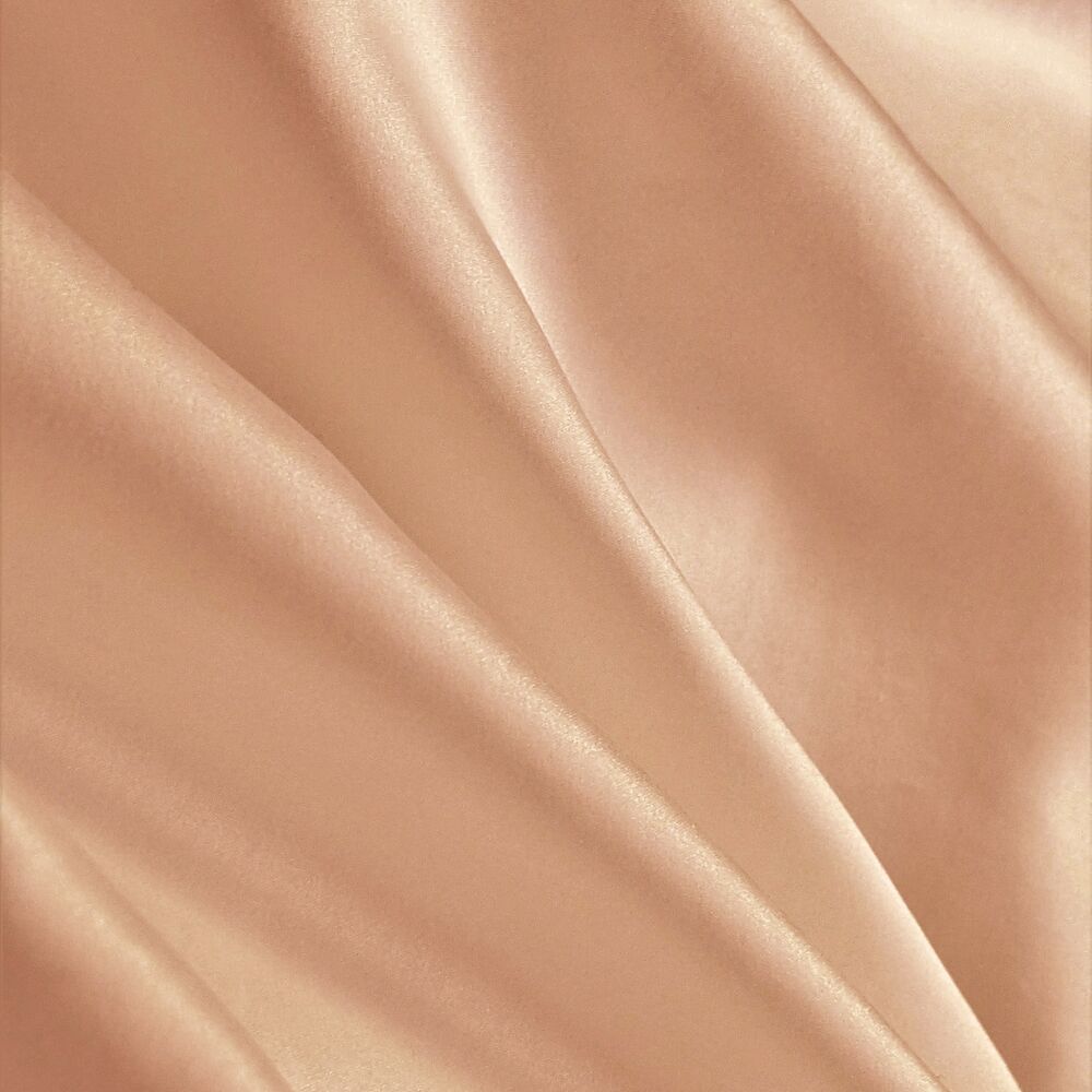 Folds of sand-washed silk